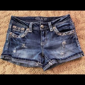 Jean shorts